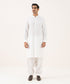 Men's Falak Plain Off-White Kurta Shalwar